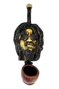 3.5" Mini Size Hand Made Resin Pipe