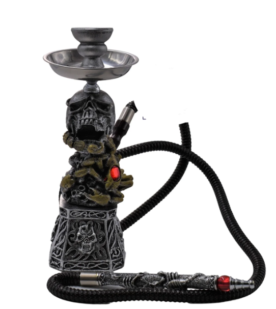 Havana Gold- 14" Assorted Skull Hookahs