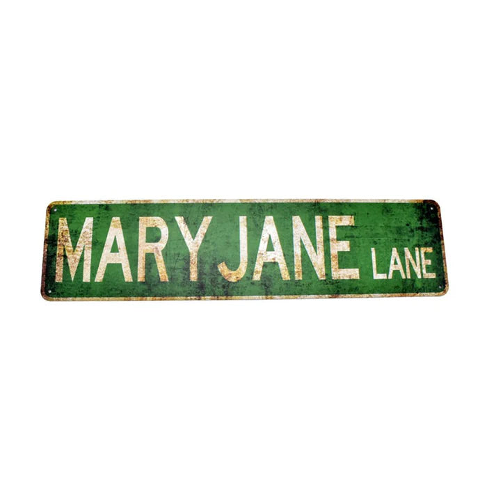 Metal Street Signs 16" x 4"