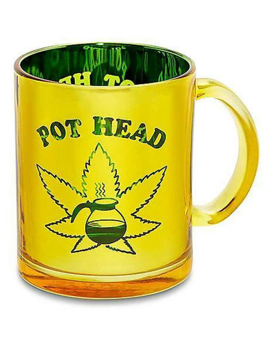 16 oz Glass Coffee Mugs