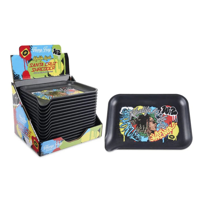 Santa Cruz Shredder x Wiz Khalifa Hemp Tray - Small - (16 Count or 1 Count)