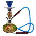 10” Skull and Dragon Acrylic Resin Hookah - Style & Color May Vary - (1 Count)