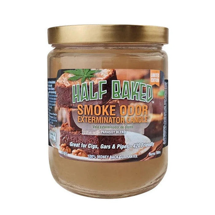 Smoke Odor Exterminator Candle- Half Baked